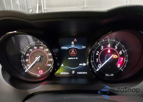 2016 Jaguar F-Type S from USA, damaged, VIN SAJWJ6BV8G8K31809